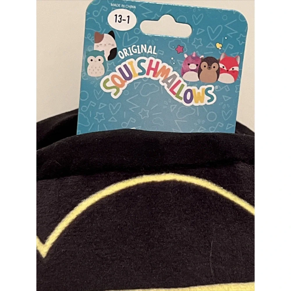 Squishmallow Baron Bear Nutcracker Christmas Kids Slippers Size 13-1 Kids NEW
